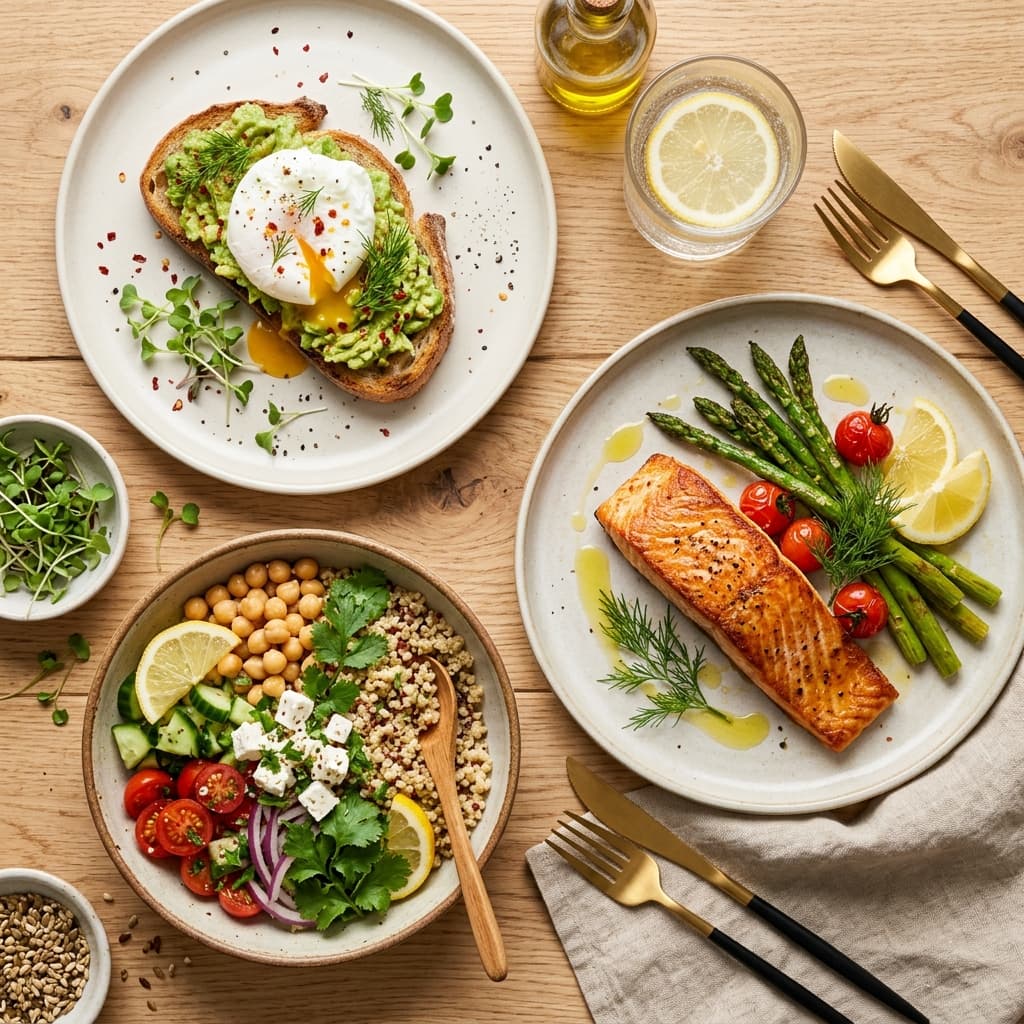 Repas sains et variés avec WeekMeal